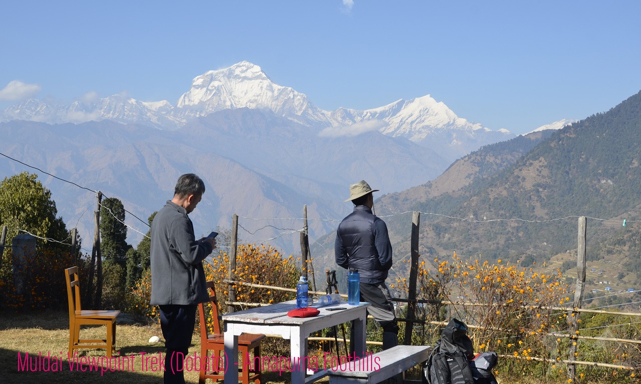 trekking in nepal annapurna muldai viewpoint annapurna foothills